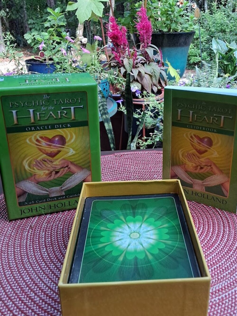 The Psychic Tarot for the Heart Oracle 65 Card Deck & Guidebook - John Holland